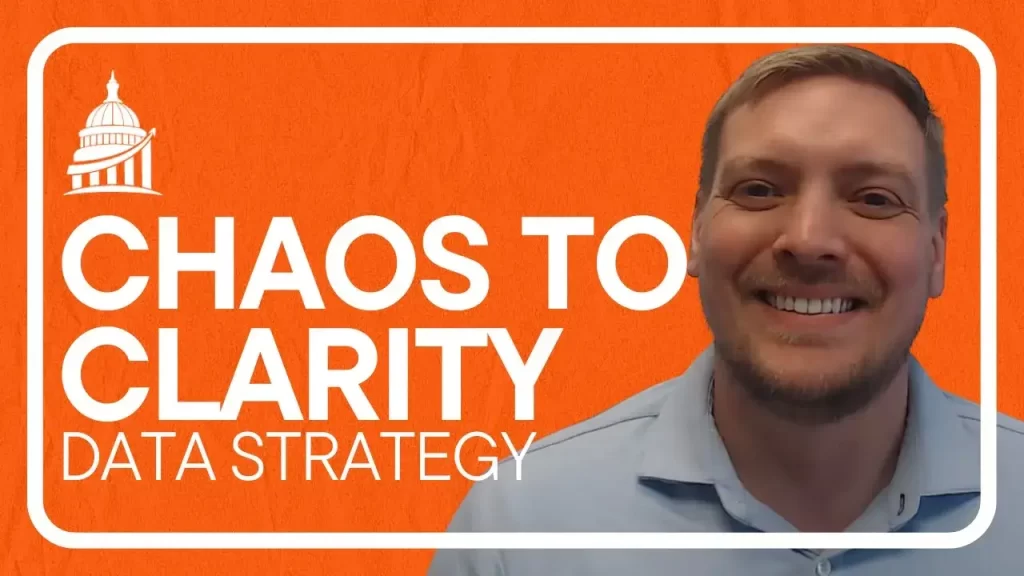 Data strategy feature image illustrating two common issues in business data initiatives.